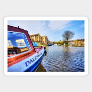 Skipton, Leeds & Liverpool Canal, Barge Sticker